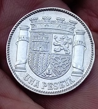 1 Peseta Plata 1933