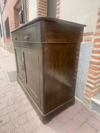 Aparador/Alacena Baja Madera y Metal
