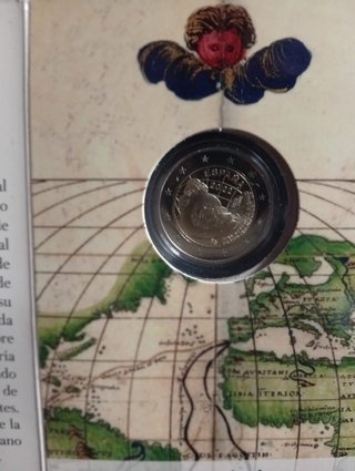 2€ Proof 2022 V Centenario Vuelta Al Mundo