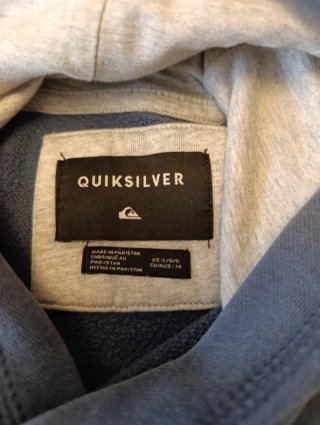 Sudadera Quiksilver niño azul