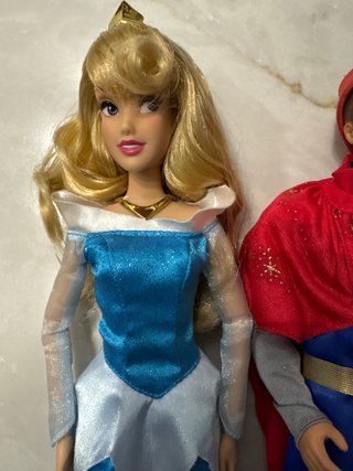 Muñecas Aurora y Felipe Mattel