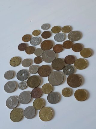 monedas antiguas: Inglaterra y Francia