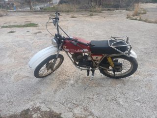Rieju TT 505 Enduro Roja y Blanca