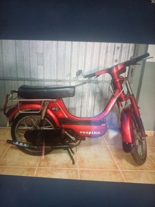 Rieju TT 505 Enduro Roja y Blanca
