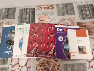 Lote de libros de 4 de la Eso. Cómo nuevos. 110.