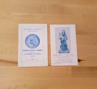 Lotto S. Antonio da Padova - Cartoline e Libretti