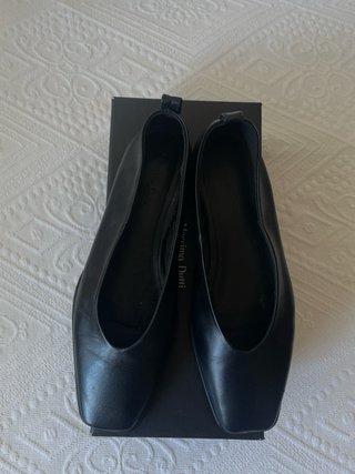 Bailarinas Piel Negras Massimo Dutti T.38