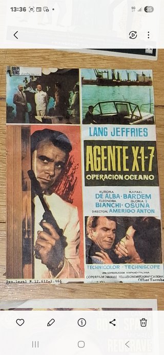 Lote 15 Carteles Cine Antiguos Originales