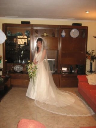 Velo de Novia Blanco