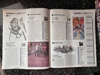 Revista Mondo Sonoro lo mejor del 2012