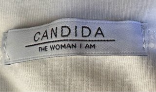 Camiseta tirantes blanca estrella azul