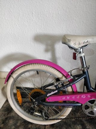 Bicicleta infantil rosa