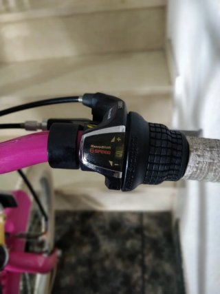 Bicicleta infantil rosa