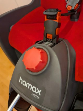 Silla bici Hamax Siesta + Casco
