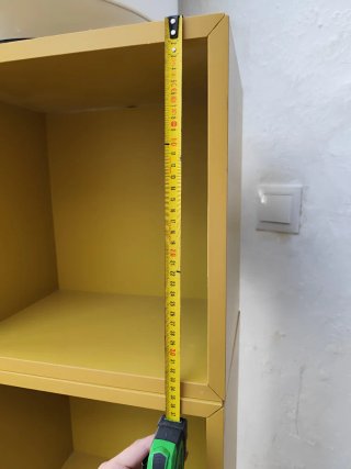 Estantería Eket Ikea Amarilla