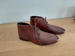 Lote 2 pares botines piel NUEVOS