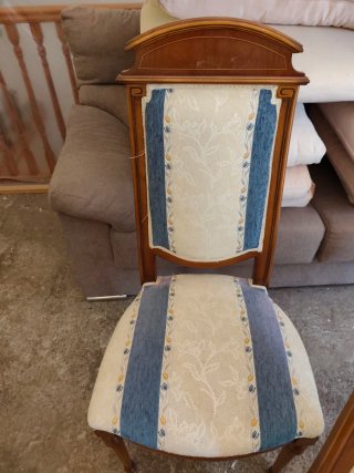 Conjunto de 4 sillas de comedor