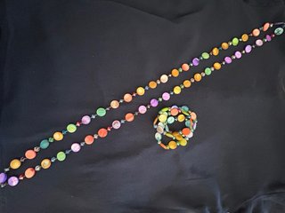 Conjunto Bijou Brigitte collar y 3 pulseras