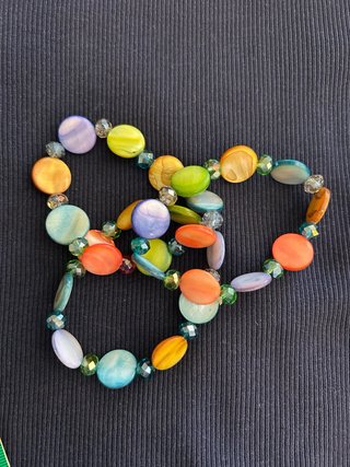 Conjunto Bijou Brigitte collar y 3 pulseras