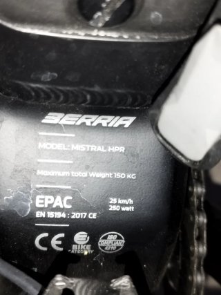 Berria Mistral HPR 105 (2026) + Extras
