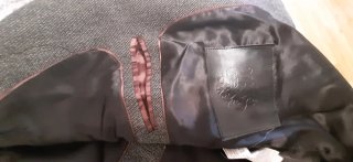 Abrigo Zara Man Gris Oscuro
