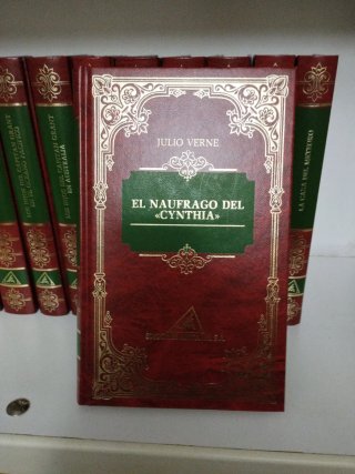 Colección libros Julio Verne (tapa dura)