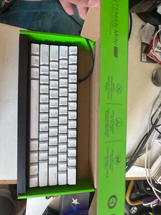 Razer Huntsman Mini Blanca Edición Especial