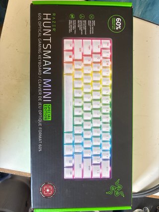 Razer Huntsman Mini Blanca Edición Especial
