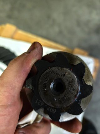 Piñon y Corona Dana 44 Trasero 4.88 Jeep wrangler