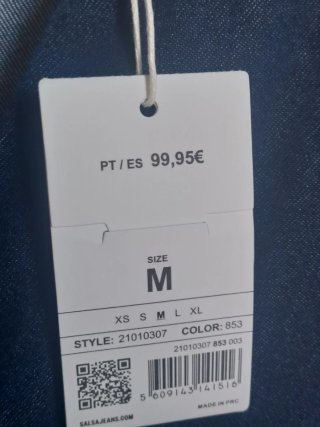 Vestido vaquero Salsa Jeans Talla M a estrenar