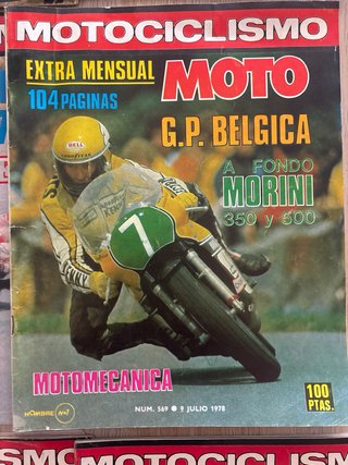 Lote 9 revistas motociclismo (5€/unidad)