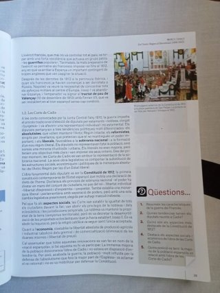 Història, Batxillerat 2, Moviments