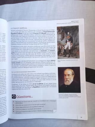 Història, Batxillerat 2, Moviments