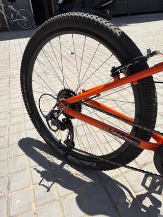 Bicicleta niño Rockrider talla 26