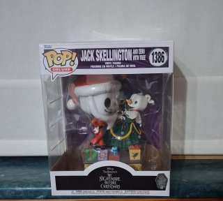 Funko Pop Jack Skellington y Zero 1386