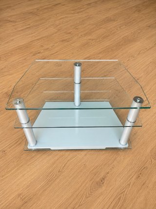 Mesa TV / Mesa auxiliar de cristal
