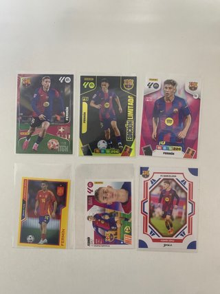 Cromos Fermín FC Barcelona y España