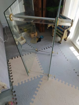 Mesa cristal 95x54x39.