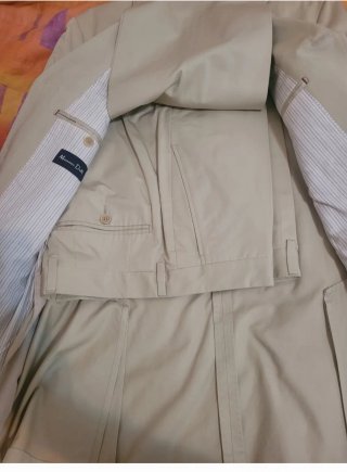 Traje Massimo Dutti Hombre Beige Talla M