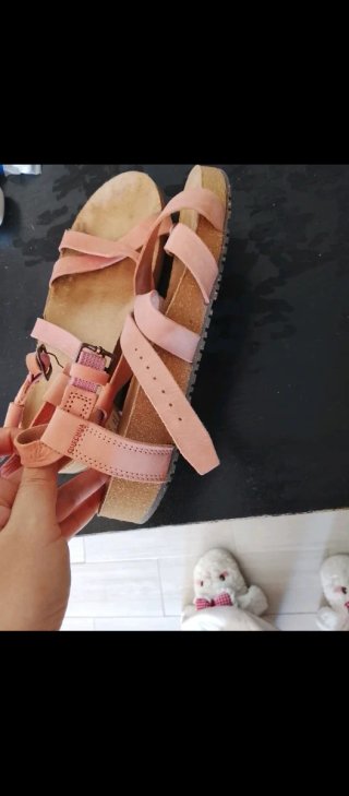 Sandalias Quechua rosas