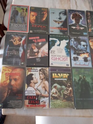 Lote Películas VHS Variadas