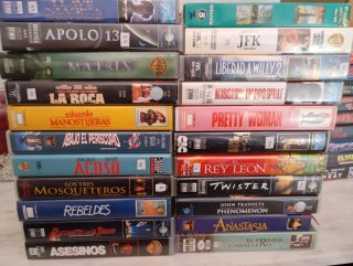 Lote Películas VHS Variadas