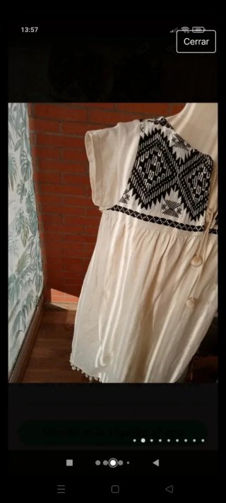 Vestido Túnica Verano Women'secret Talla S/36