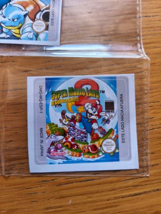 Etiquetas Game Boy Color Nintendo