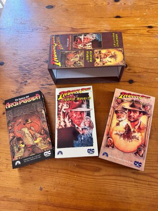 Trilogía Indiana Jones VHS
