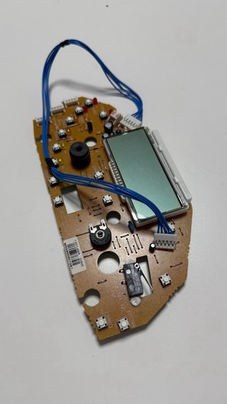 Placa Mando y Control con Display + Cables de TM31