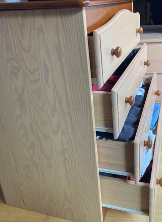 Cajonera infantil TRAMA madera