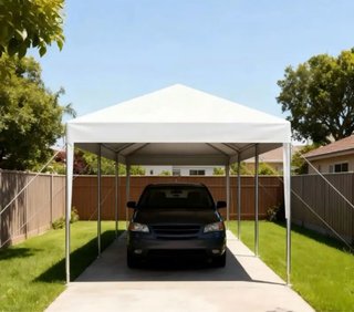 Carpa 9x3m Blanca