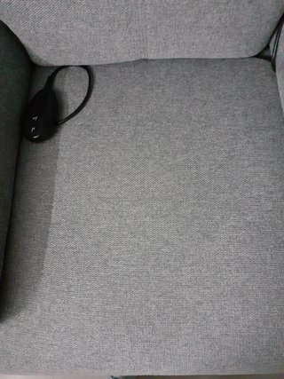 Sillón Relax Eléctrico Powerlift Tela Gris