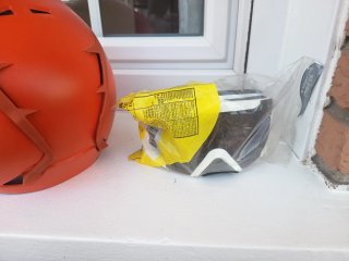 Casco y gafas de esquí Wed'ze